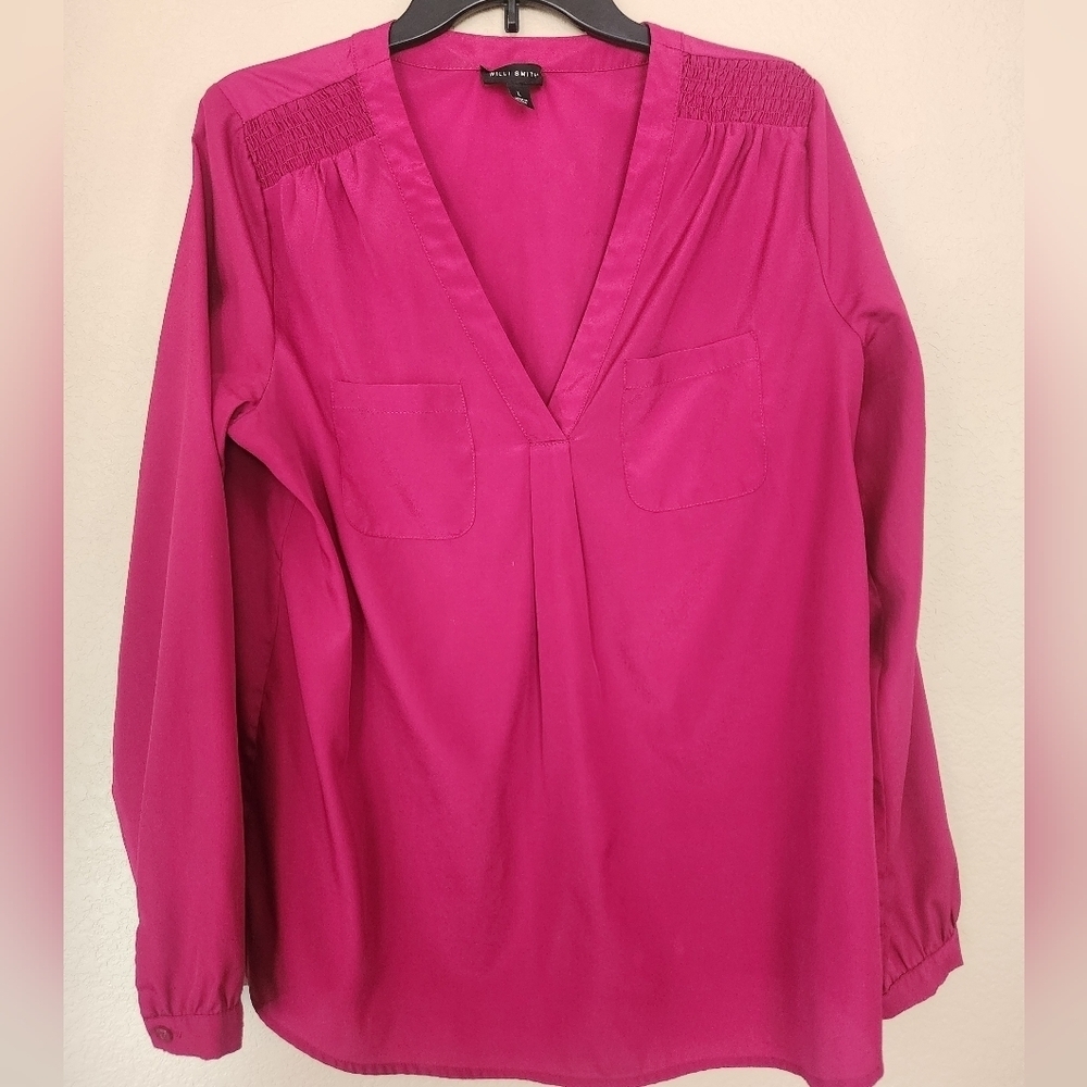 Willi Smith Pink Large Top‎